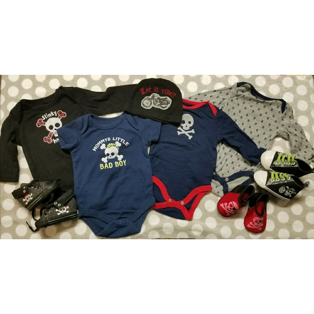 🤘Mix Brand 8 PC Baby Rocker Bundle